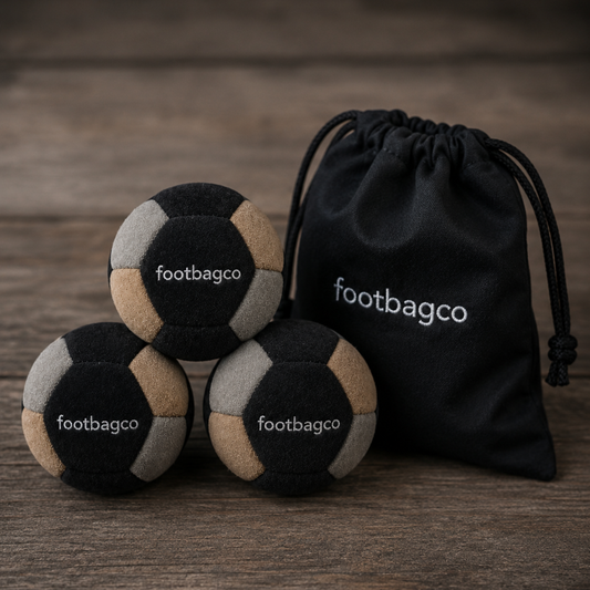 footbagco™ Premium Panel Footbag 3-Pack